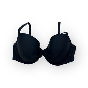 AERIE Swim Top Women's 36DD Lightly Padded Underwire Black